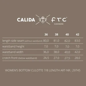 CALIDAxFTC Cashmere 7/8-Hose 21