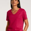 Calida Favourites Tulip Kurzarm-Shirt, V-Neck 5