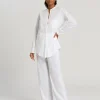 HANRO Cotton Deluxe Pyjama, Geknöpft 5