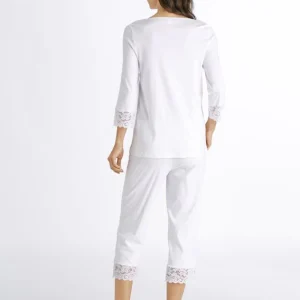 HANRO Moments Capri-Pyjama Mit Spitze 7