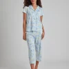 Lauren By Ralph Lauren Classic Knits Capri-Pyjama, Durchgeknöpft 17