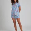 Lauren By Ralph Lauren Classic Wovens Kurz-Pyjama, Durchgeknöpft 10