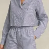 Polo Ralph Lauren Shirting Stripes Pyjama, Kurz 19