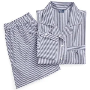 Polo Ralph Lauren Shirting Stripes Pyjama, Kurz 12