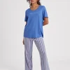 RINGELLA Women Pyjama Mit Kurzarm-Shirt 20