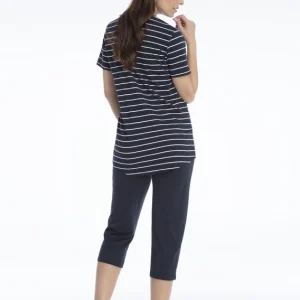 Schiesser Basic Night Capri-Pyjama 7