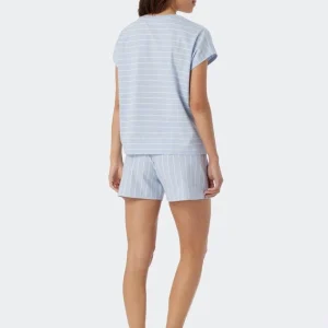 Schiesser Just Stripes Kurz-Pyjama 8