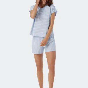 Schiesser Just Stripes Kurz-Pyjama 10