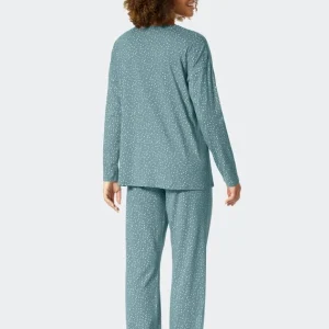 Schiesser Minimal Comfort Fit Pyjama, Lang 7