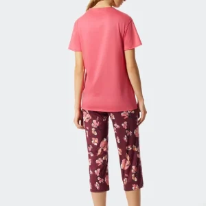 Schiesser Modern Floral Capri-Pyjama 7