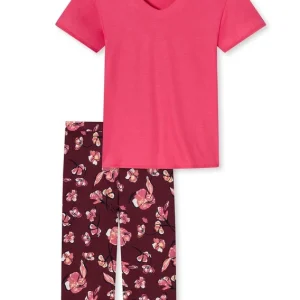 Schiesser Modern Floral Capri-Pyjama 9