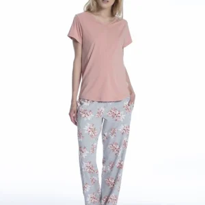 Skiny Every Night In Mix & Match Kurzarmshirt Mit V-Ausschnitt 10