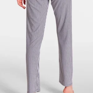 Tom Tailor Loungewear Gestreifte Hose Mit Logobund 10