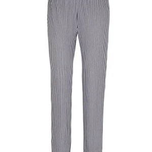 Tom Tailor Loungewear Gestreifte Hose Mit Logobund 18